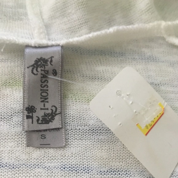 White Sheer Sacramento California Peace Bus Hoodie - Picture 6 of 8